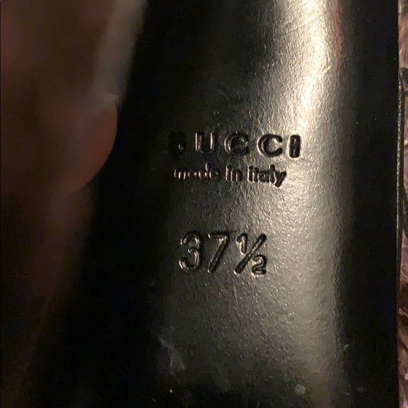 Gucci python platform heels - Picture 5 of 8